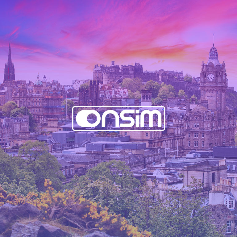 Edinburgh 0131 business number on mobile with ONSIM