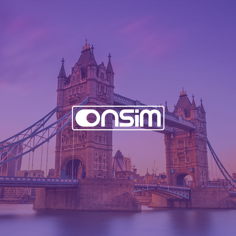 London business number on mobile with ONSIM