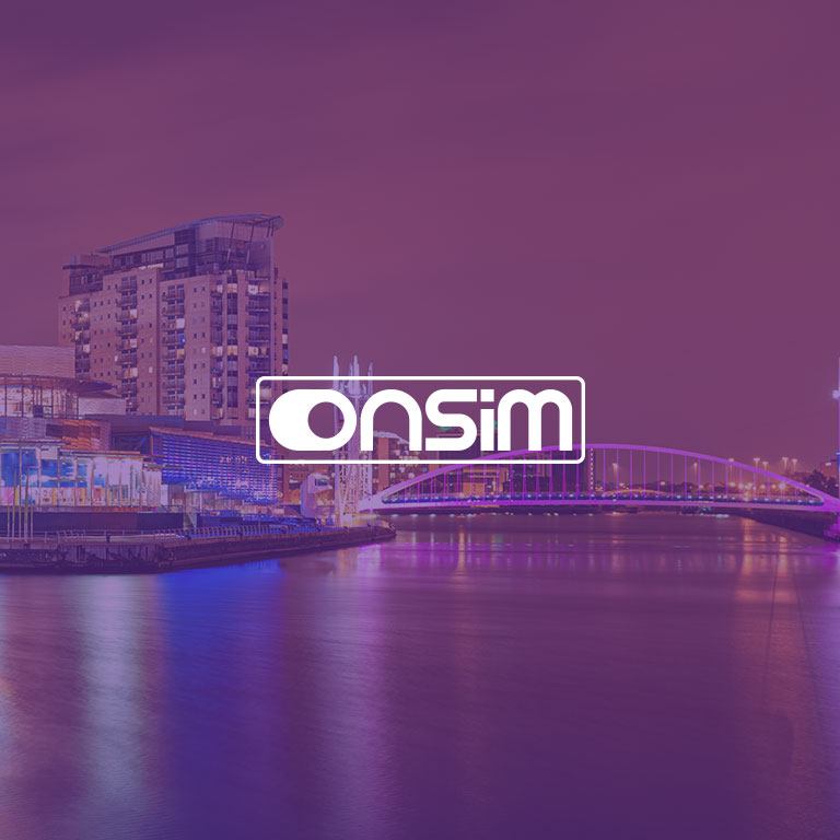 Manchester business number on mobile with ONSIM