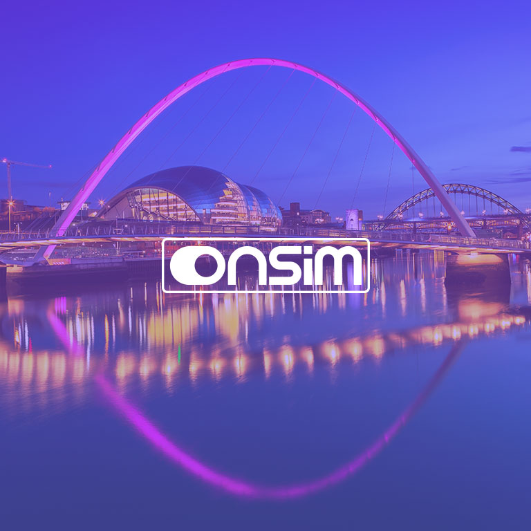 Newcastle 0191 business number on mobile with ONSIM