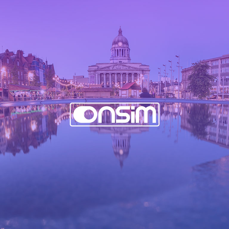 Nottingham 0115 business number on mobile with ONSIM
