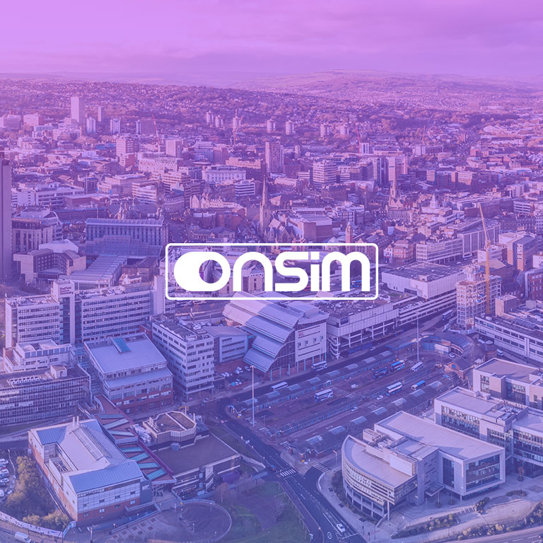 Sheffield 0114 business number on mobile with ONSIM